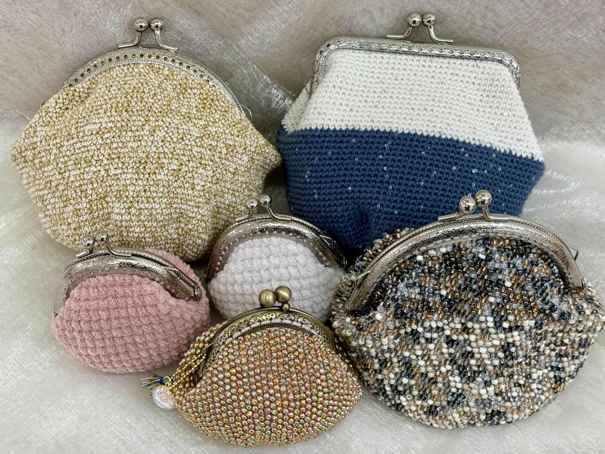 世界に一つ私だけのポーチを はじめてさんの かぎ針がま口ポーチ講座 【新春の新講座 1/29(木) 特別体験会開催】