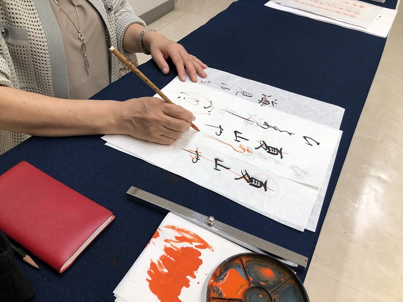 月一回の 小筆書道(午前) 春のおすすめ講座 3/10・4/14(火)無料見学会