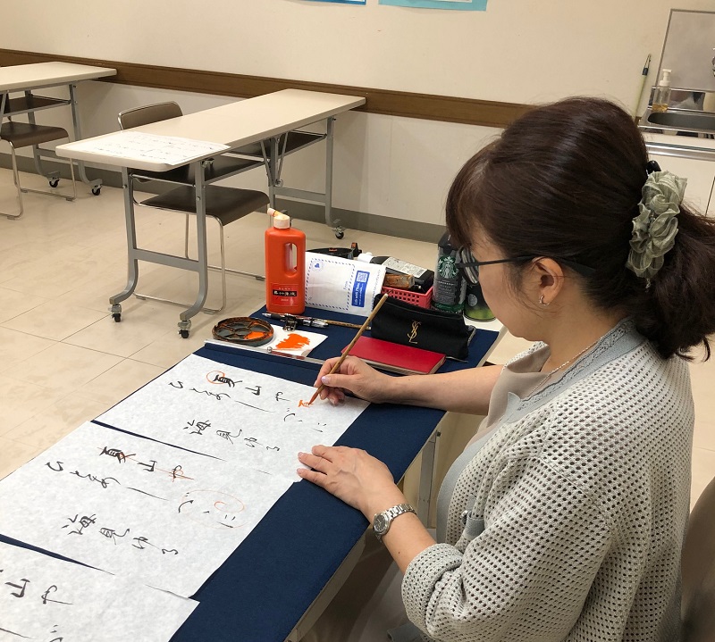 月一回の 小筆書道(午前) 春のおすすめ講座 3/10・4/14(火)無料見学会