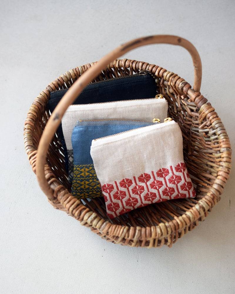 暮らしで使える小物 こぎん刺し