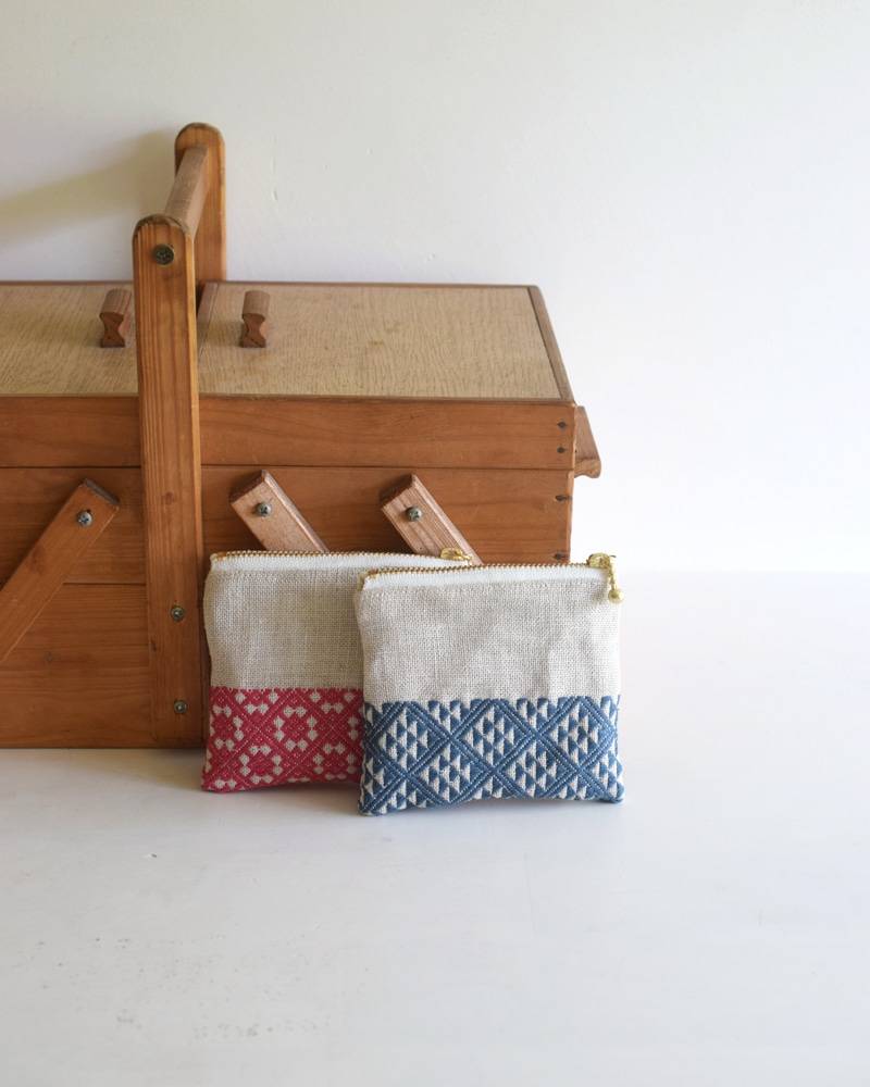 暮らしで使える小物 こぎん刺し