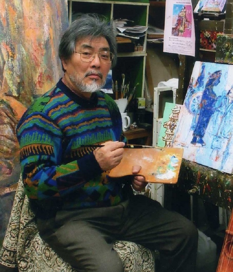 芸に於いて遊ぶ たらしこみ技法で描く絵手紙 新春の新講座 1/19(月)新講座体験会