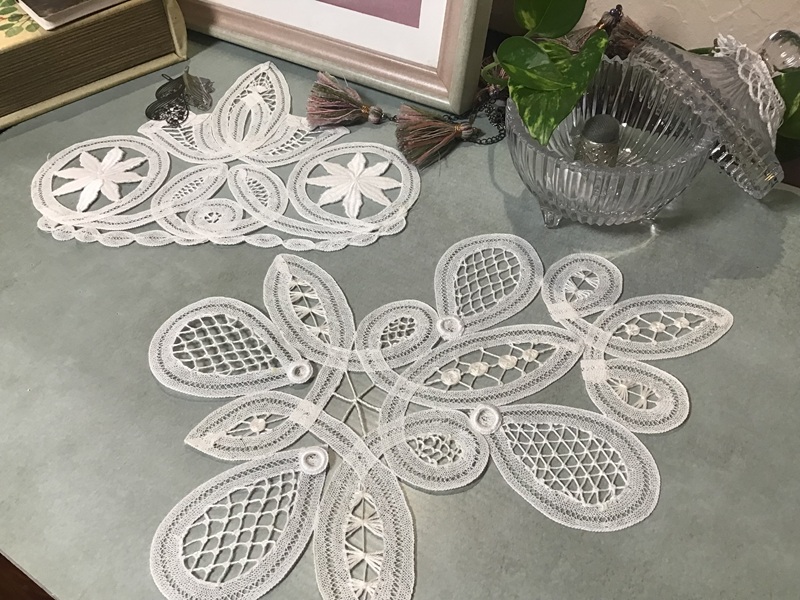 手軽に始められるかがりテープレース バテンレース 新春の新講座 2/3(火)新講座体験会