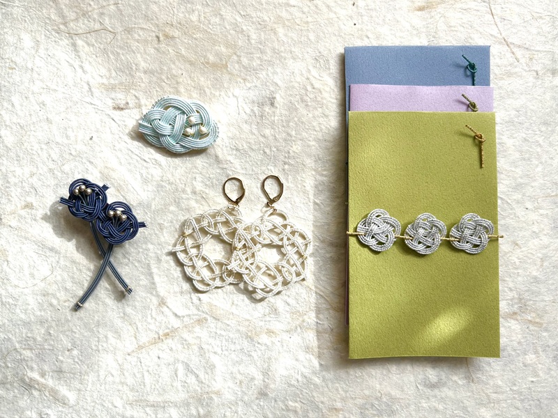 水引アクセサリー&ポチ袋(全4回) 新春の新講座 2/12(木)スタート予定