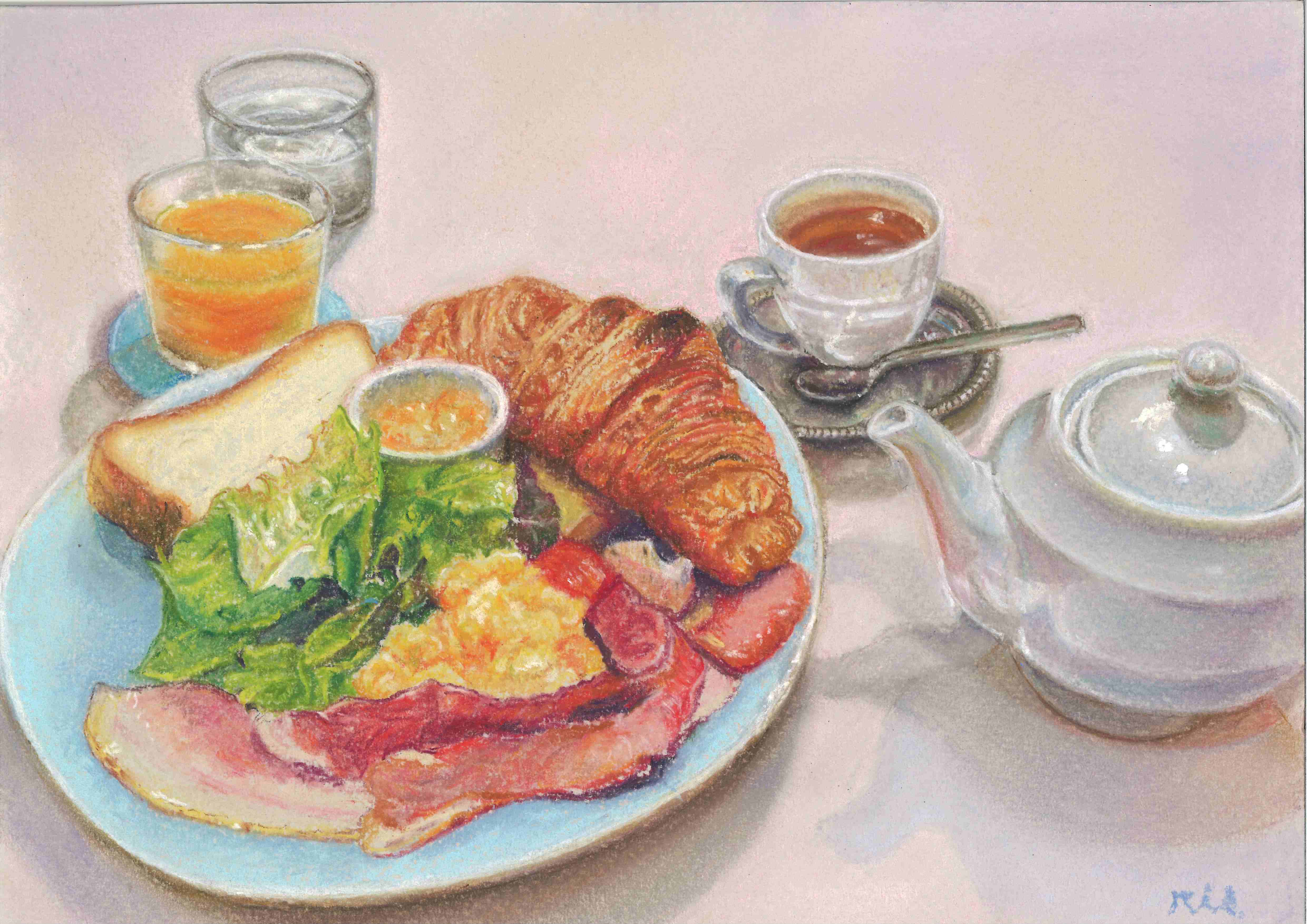 癒しのパステル画 新講座 1/23(金)特別体験会