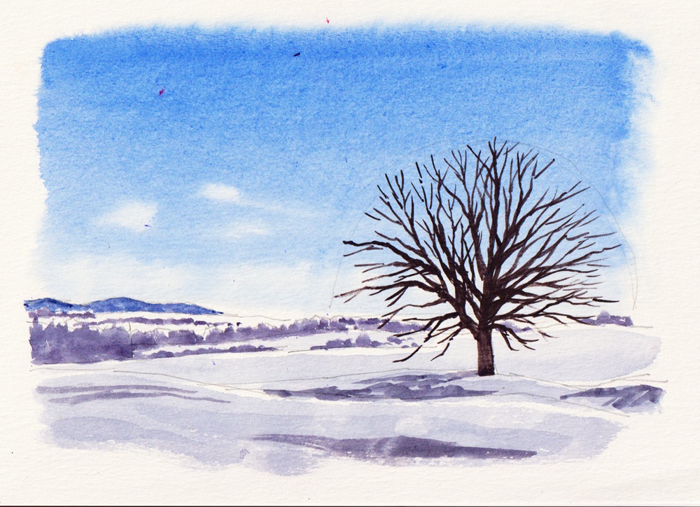 水彩スケッチ基礎の基礎 特別体験会2/14(土)開催!