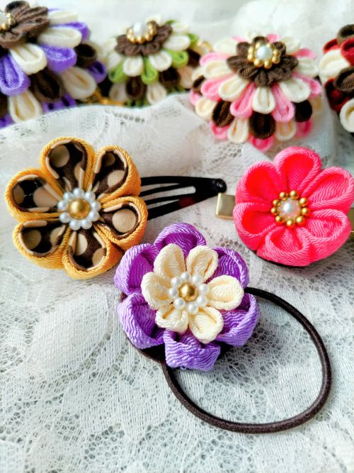 もっと身近に楽しく かわいいつまみ細工小物(全3回) 新春新講座2/5(木)特別体験会