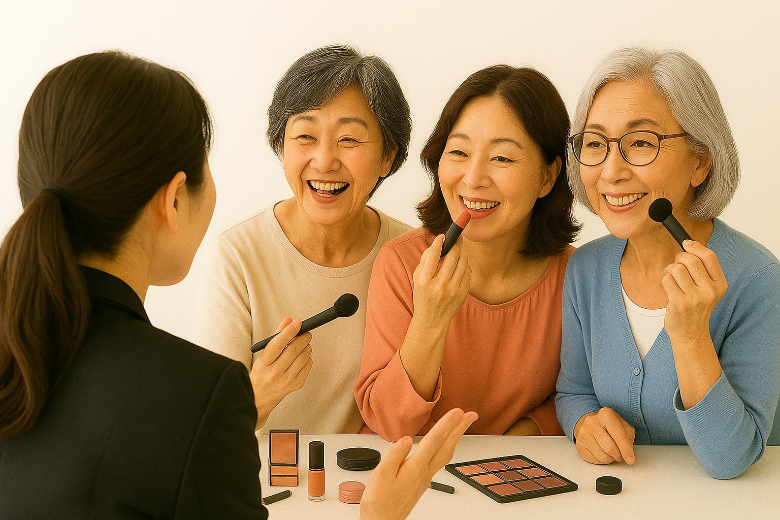 素肌から若返る 若見えスキンケア・メイクレッスン (全2回)