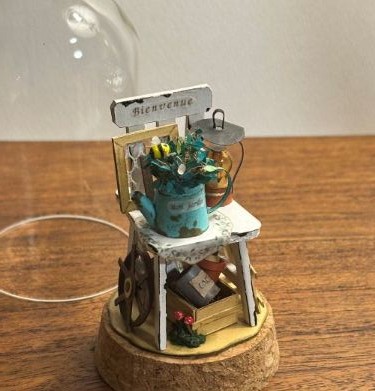 地球にやさしいペーパークラフト 紙で作るミニチュアインテリア(全3回)