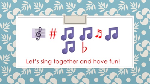 音読と歌をとおして 英語の発音練習