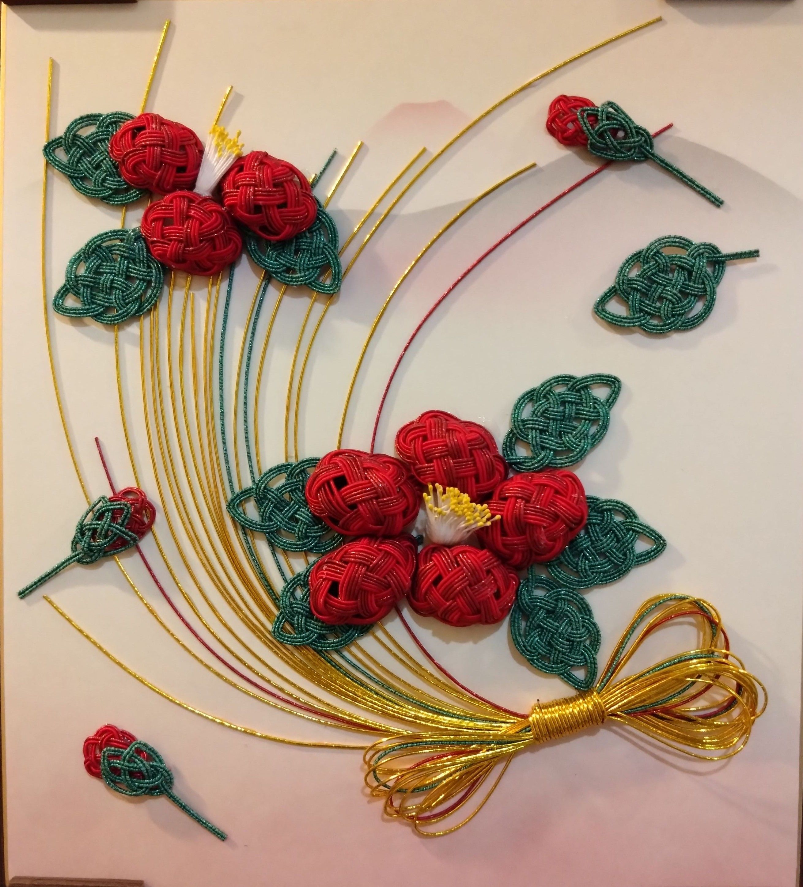 季節に合わせて 水引細工講座