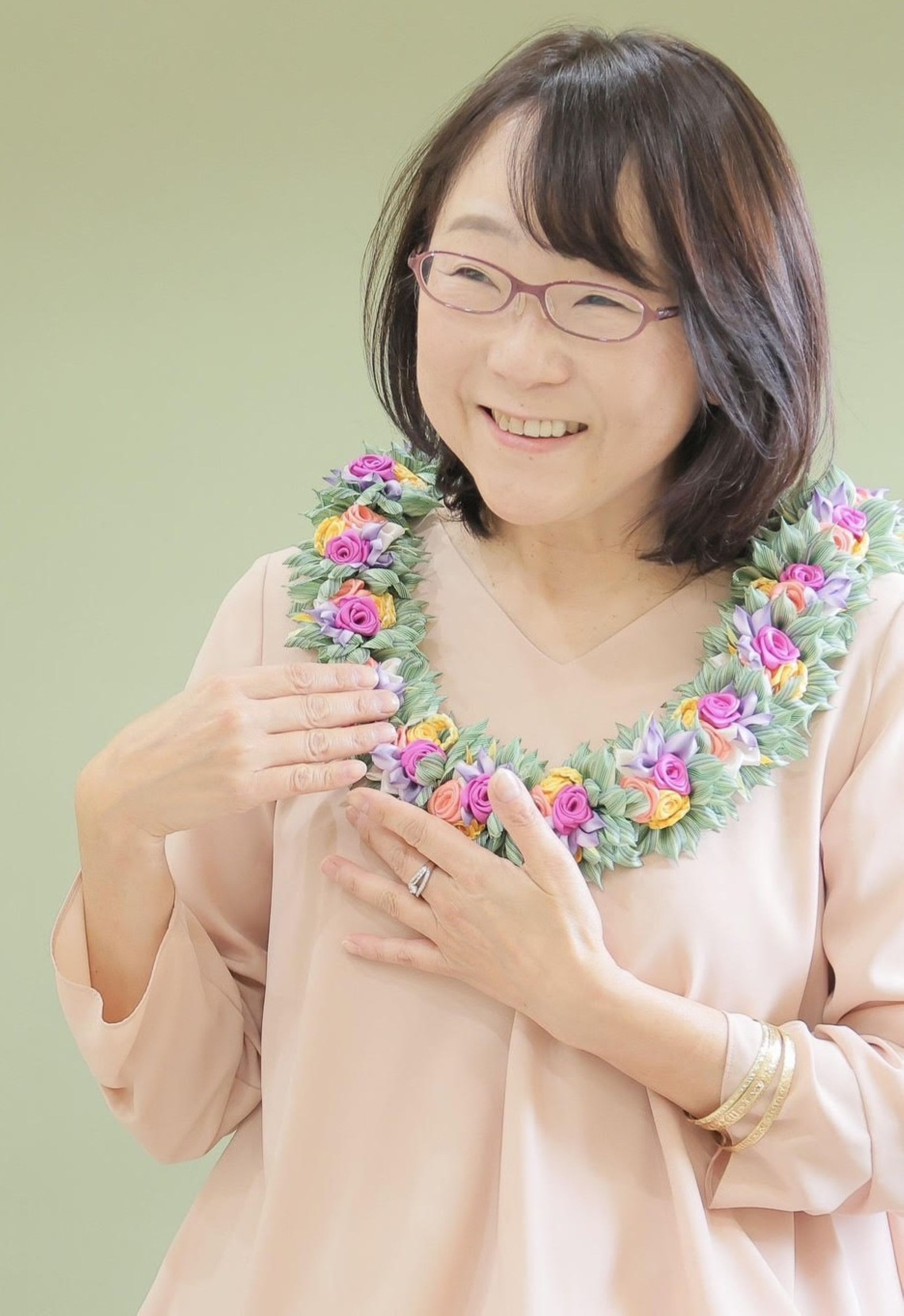 基礎から学べる ハワイアンリボンレイ