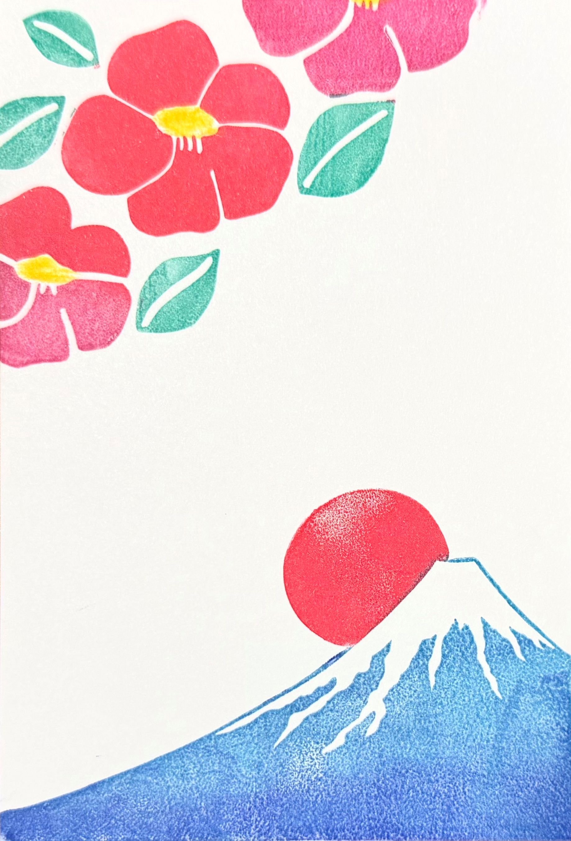 初めての消しゴムはんこ