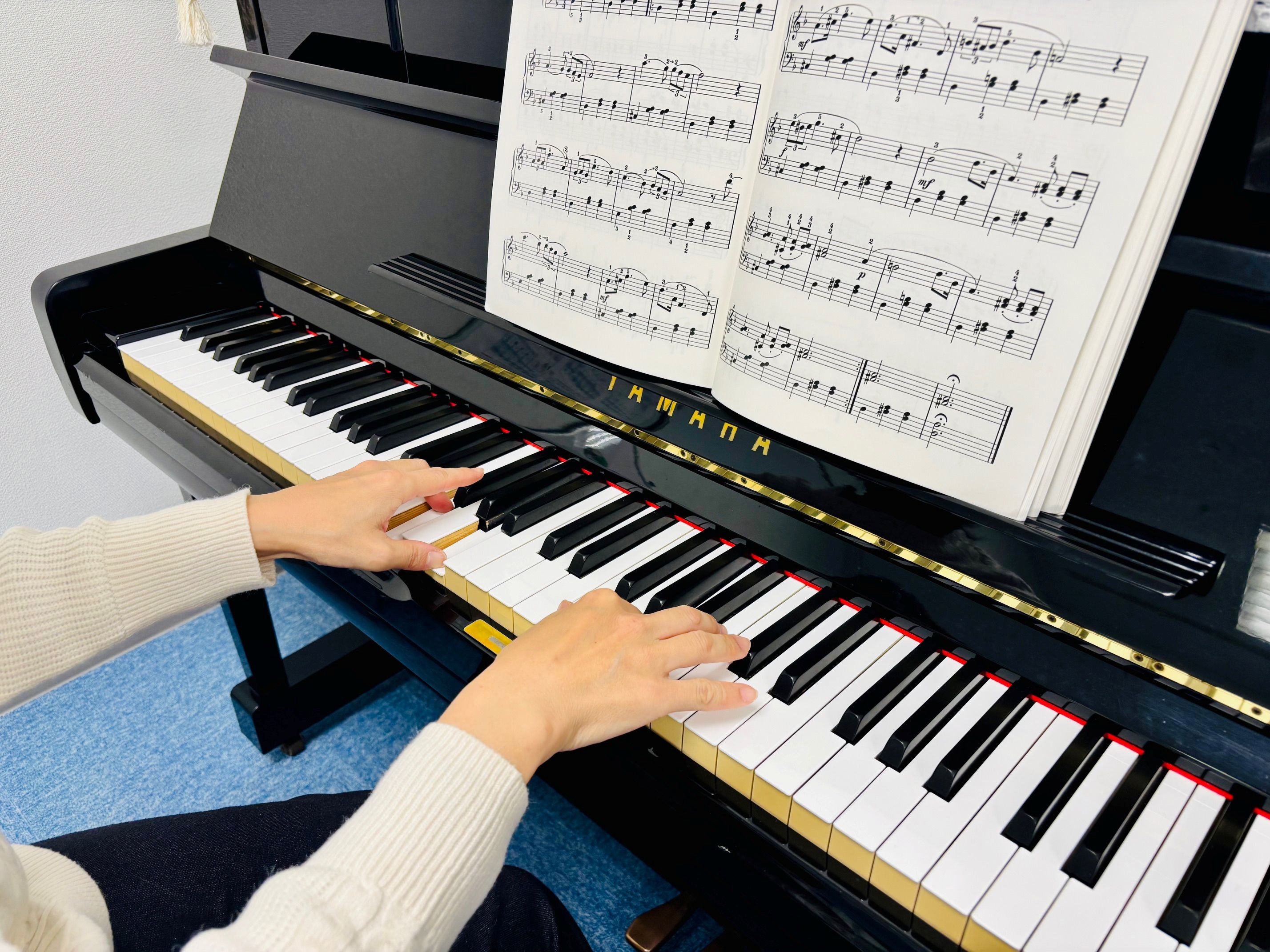 音符が読めなくても大丈夫! ピアノで脳トレ 30分個人レッスン