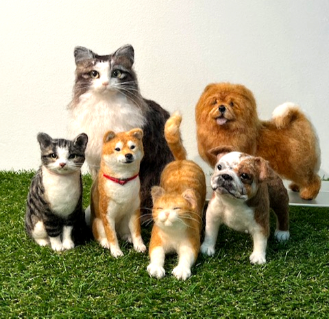 中山みどり監修 羊毛フェルト 新春の新講座 2/13(金)特別無料説明会