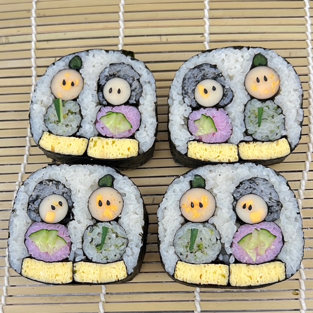 巻いて楽しい、食べて美味しい! デコ巻きずし 新春の新講座 3/22スタート