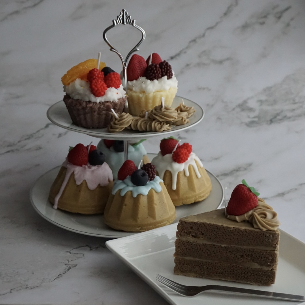 あま～い香りに癒される スイーツキャンドル講座(全3回) HP限定講座 1/10(土)スタート