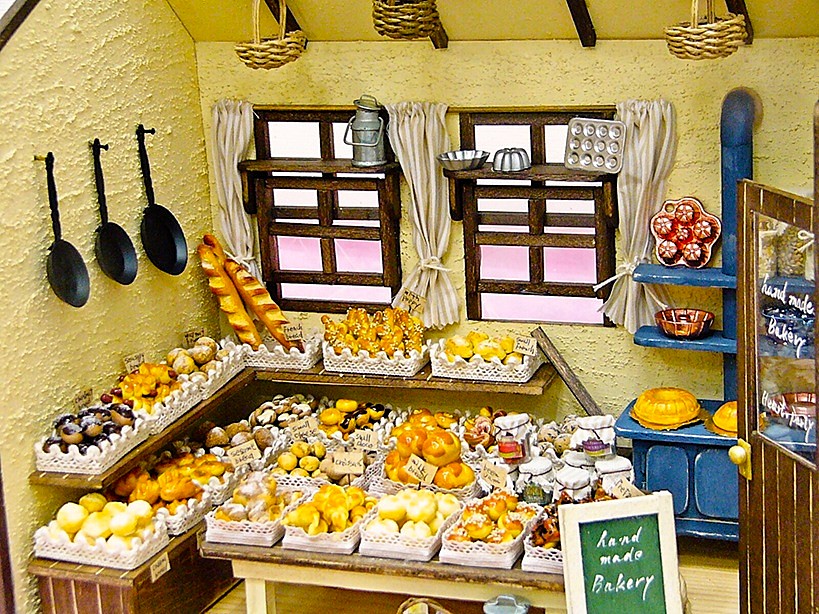 樹脂粘土で作る ドールハウス