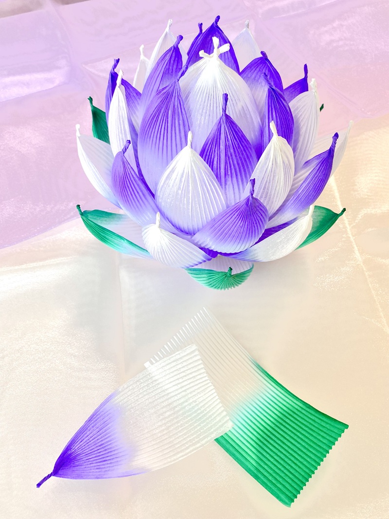 韓紙でつくるインテリア 蓮の花のライト 2/8(日)1日講座