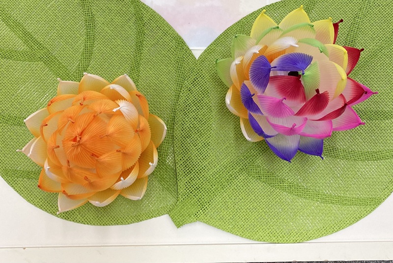 韓紙でつくるインテリア 蓮の花のライト 2/8(日)1日講座