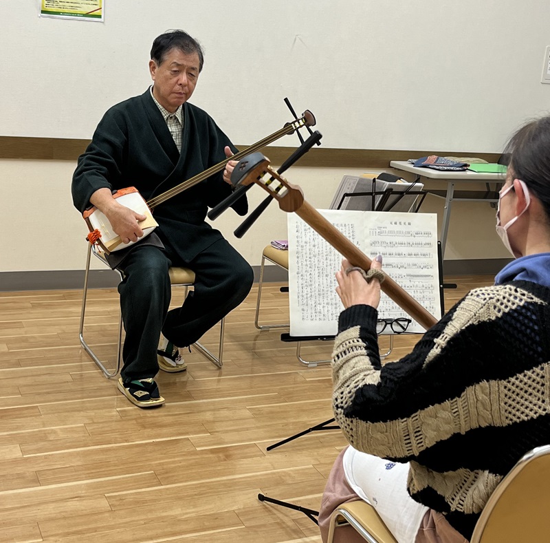 861/日本の伝統を楽しむ 長唄と三味線 45分個人レッスン