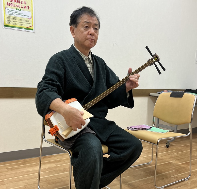 861/日本の伝統を楽しむ 長唄と三味線 45分個人レッスン