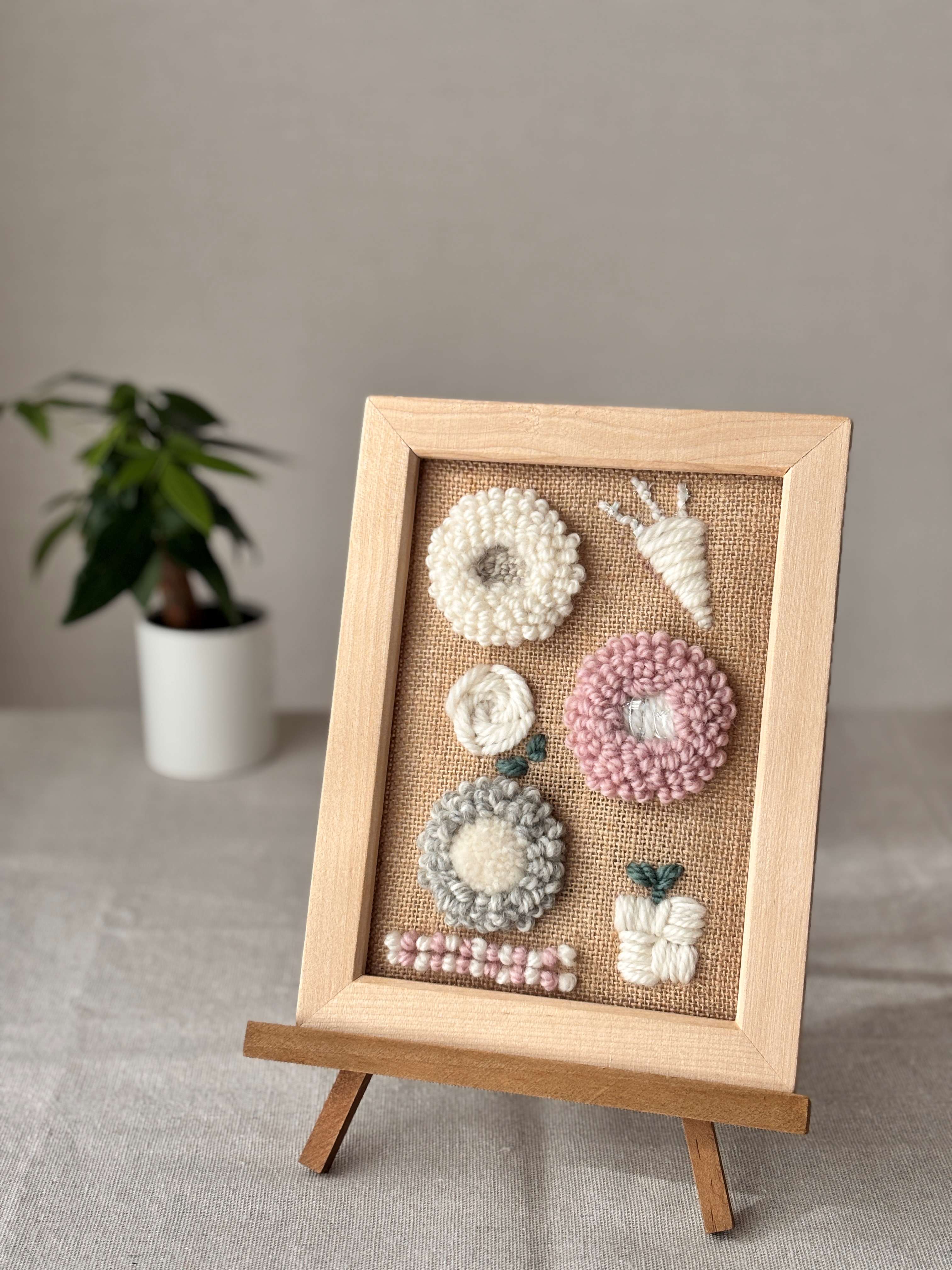 世界にひとつだけの小物作り はじめてのパンチニードル HP限定企画 1月6日(火)一日体験会