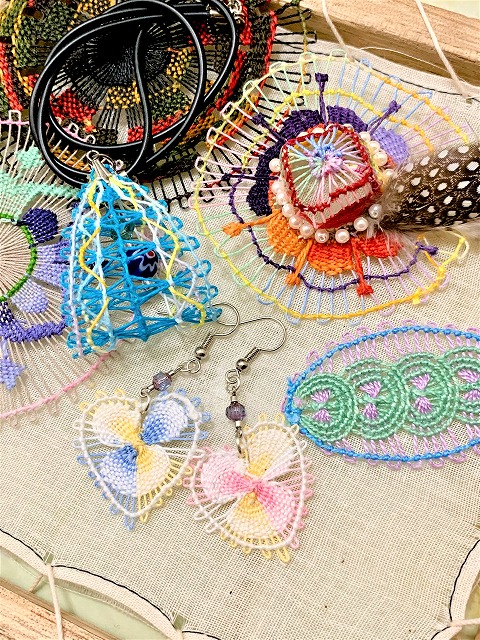 虹色レース織 ニャンドゥティ(月1クラス)