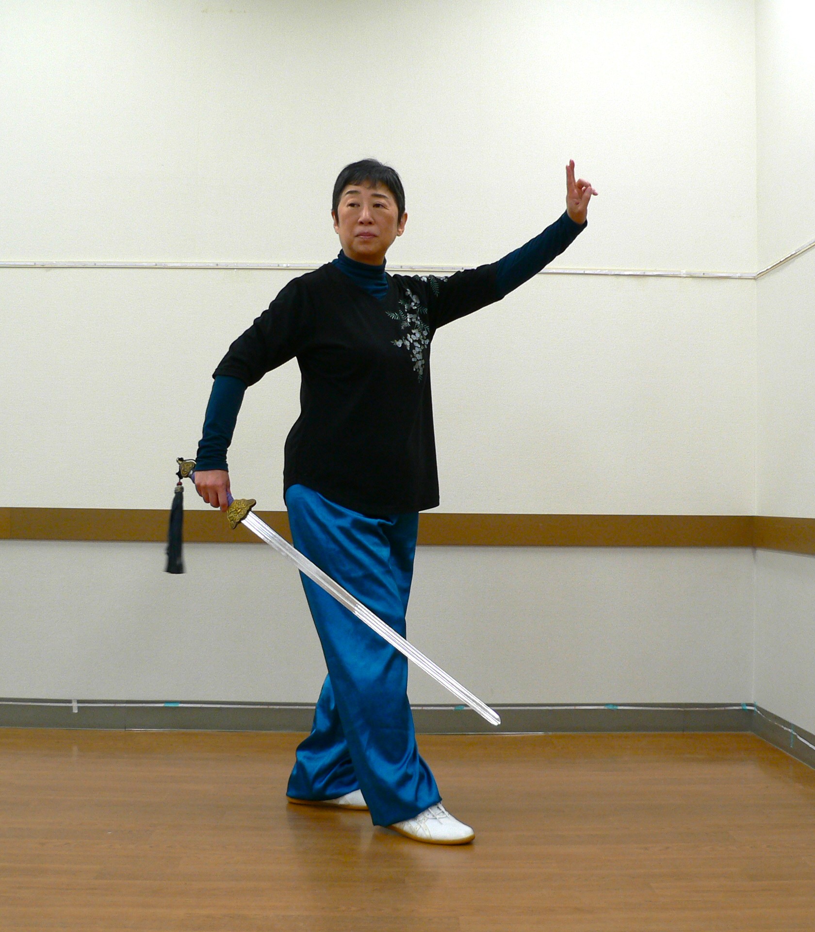 基礎と応用を正確に 太極拳と剣 HP限定 新春の新講座体験 2/9(月)