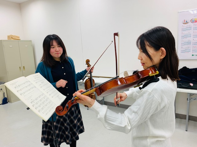 ヴァイオリン教室 45分個人レッスン