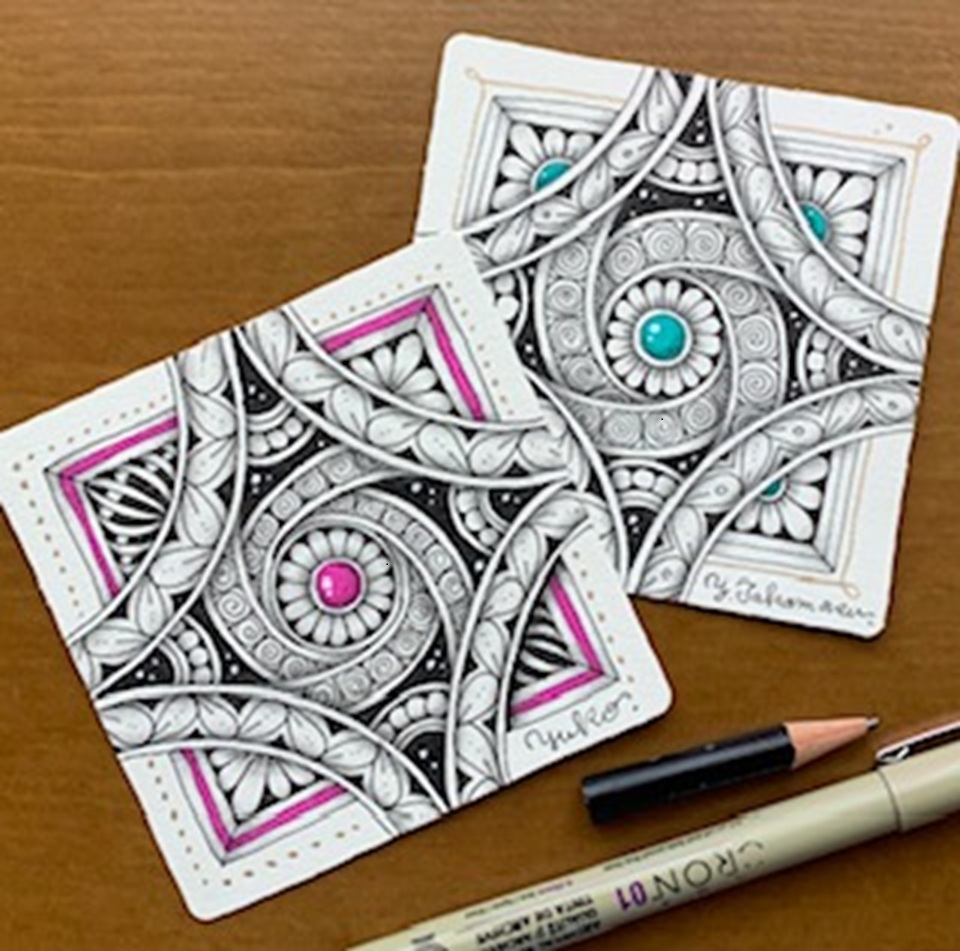 パターンアート ゼンタングル