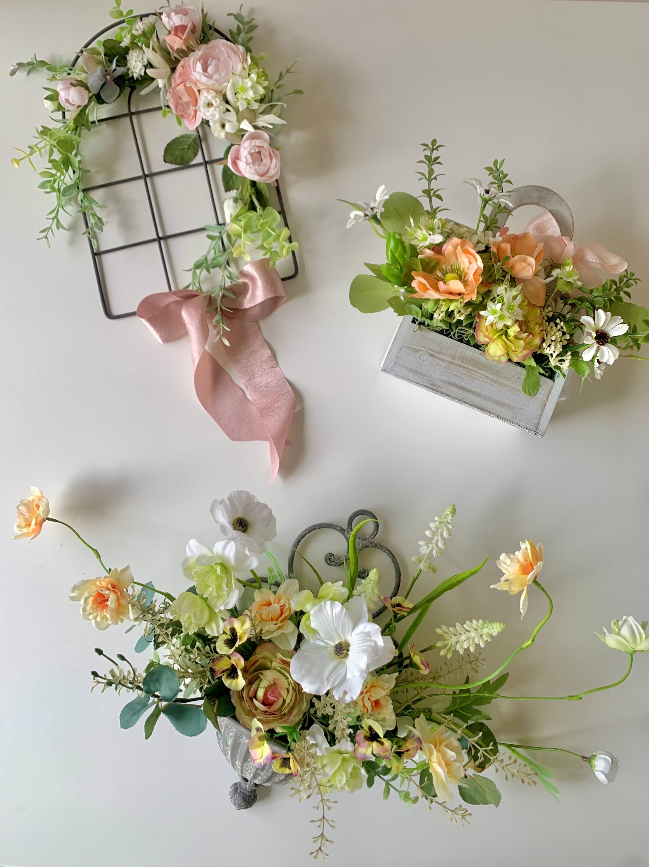 【新春の新講座】 癒しと彩のお花時間 「アーティフィシャルフラワー」 (全3回) 2/6・3/6・4/3(金)