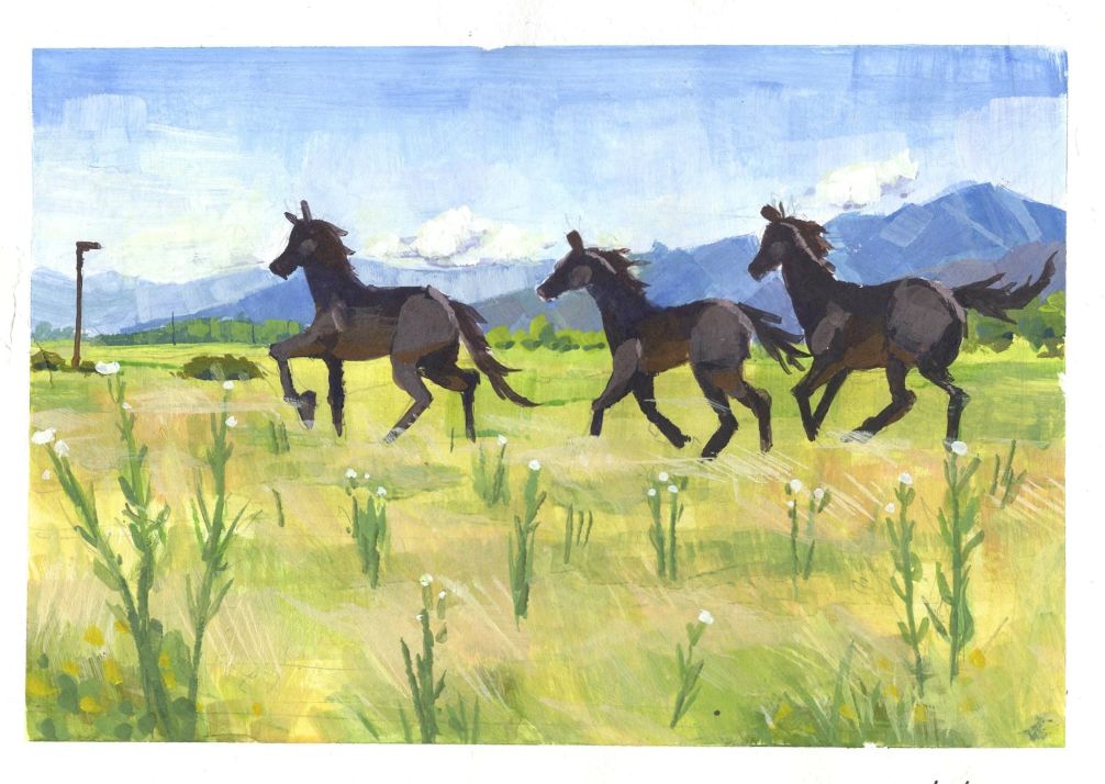 ガッシュ・鉛筆・水彩画教室 秋の新講座 2/22(日)特別体験会