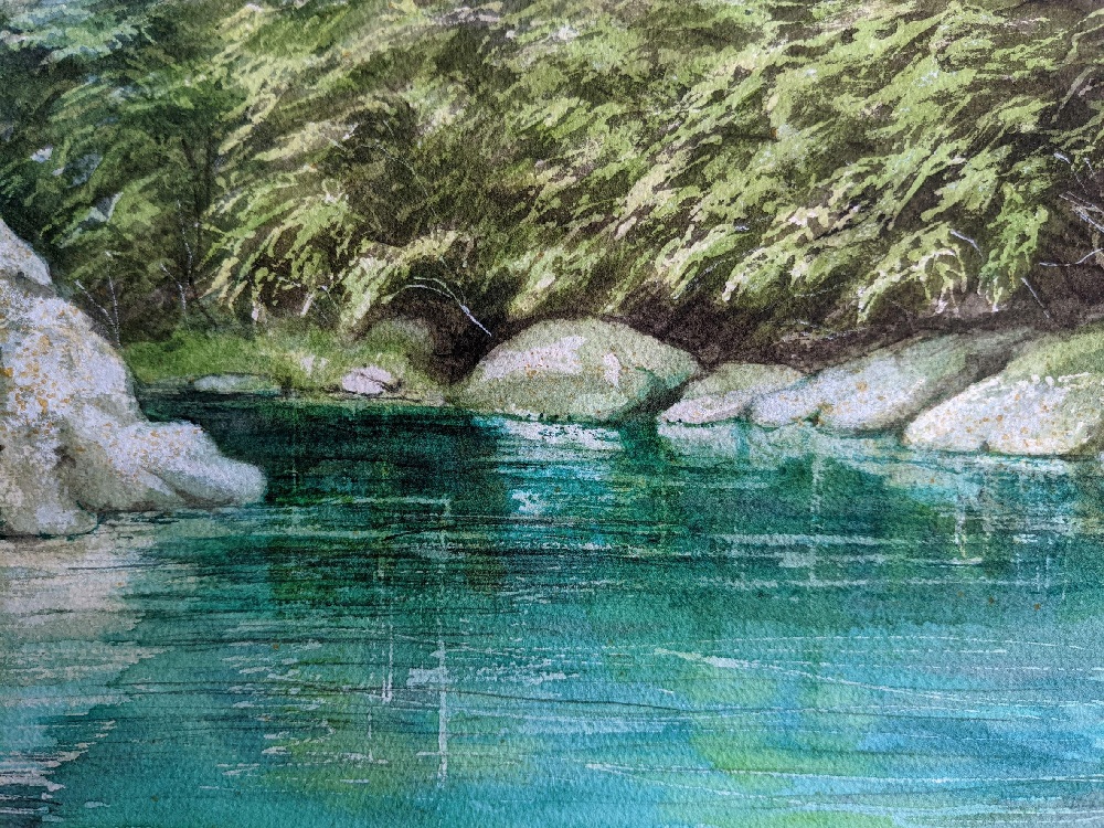 8色から学ぶ水彩画の基本