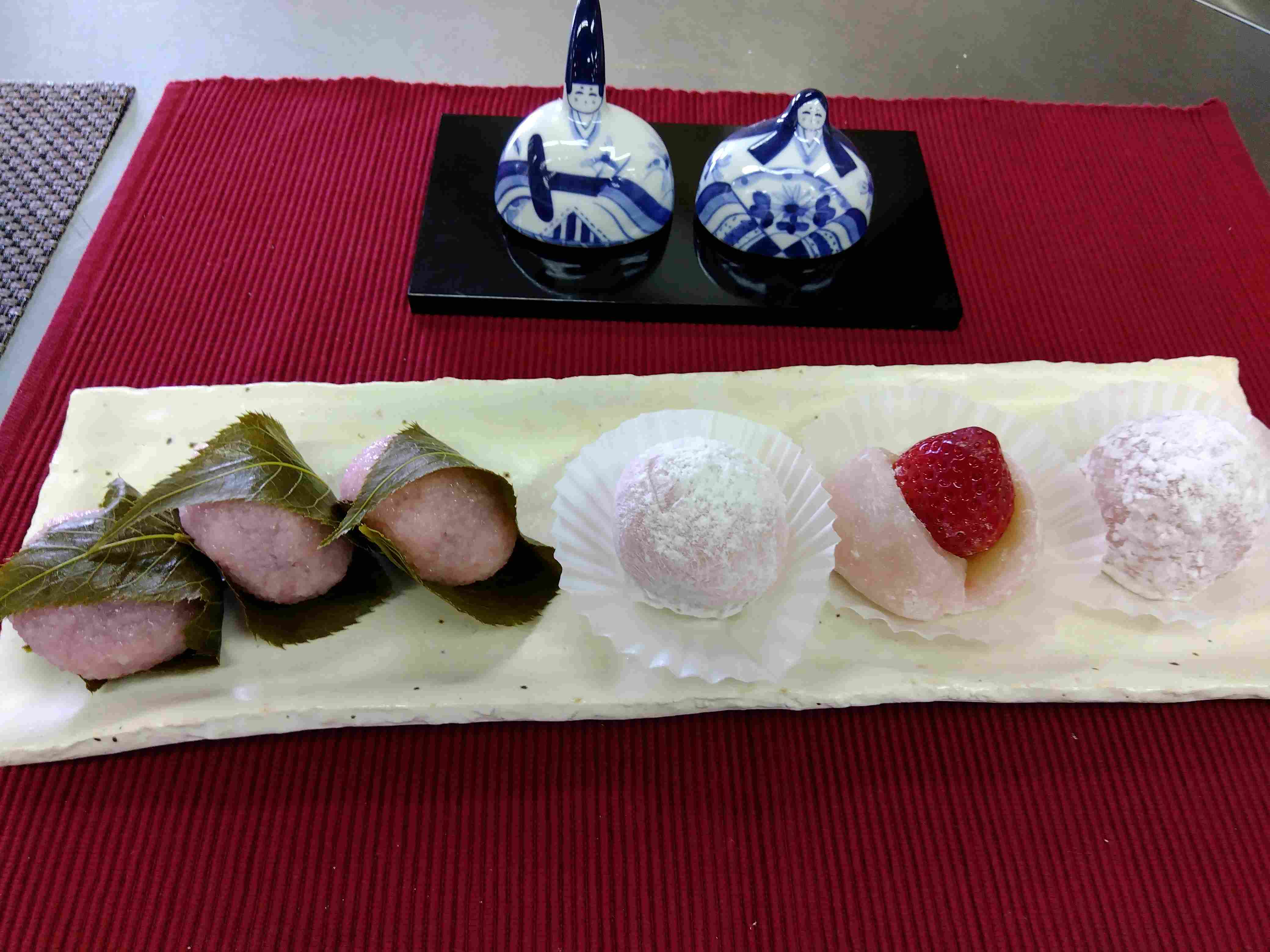 お土産付き 桜もち&いちご大福 HP限定 1DAY講座 2/26(木)