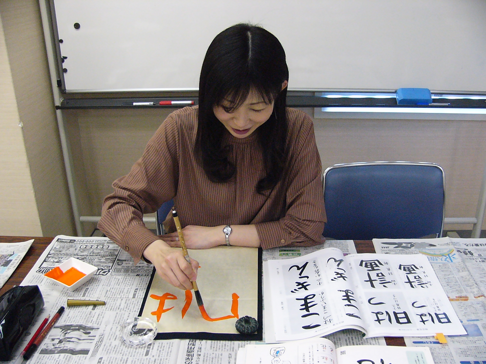 小学生から大人まで 生活の中の書(こども)