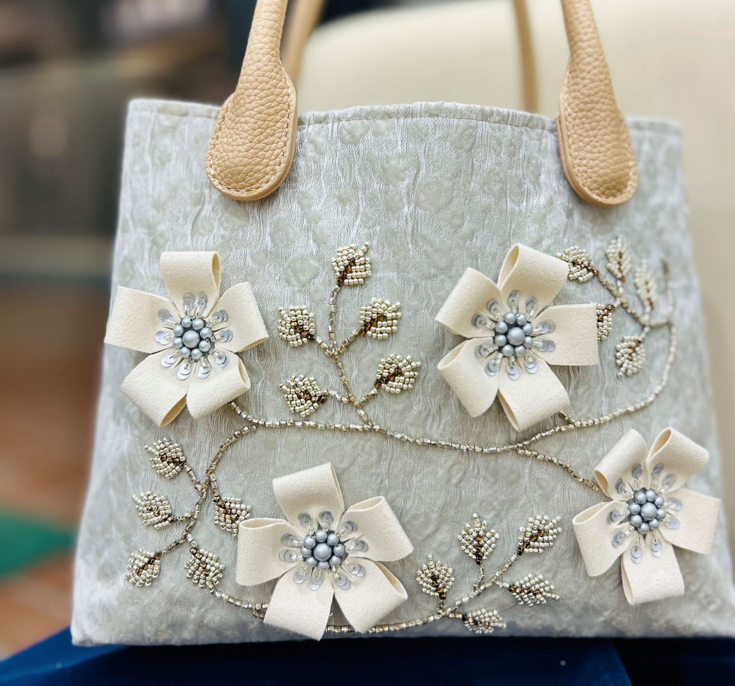 米永真由美 監修 ビーズ刺繡&ビーズ刺し子 ★新春の新講座★1/29、2/26(木)特別体験会