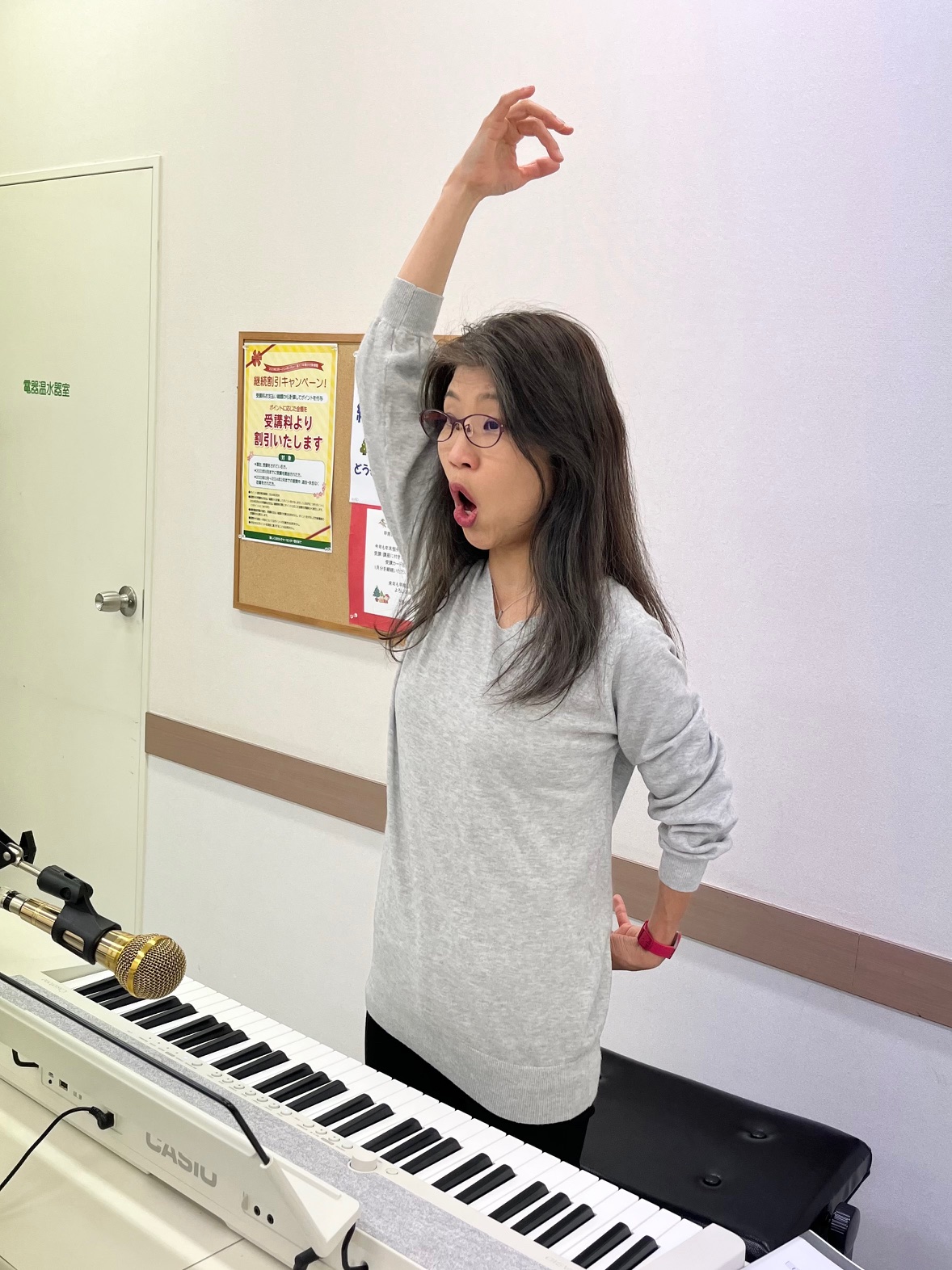 らくに声が出る 発声レッスン♪