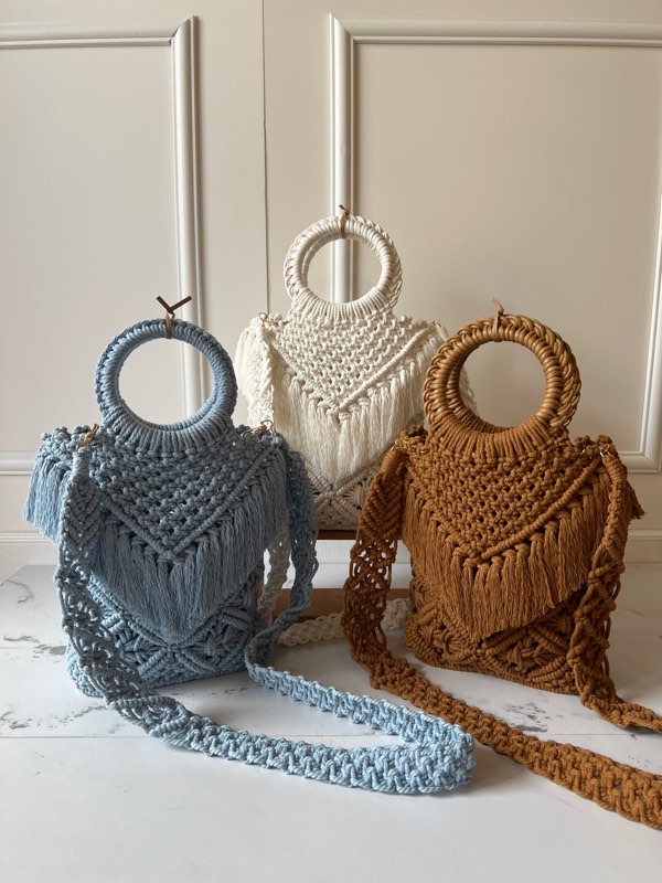 夏のお出かけに使いたい マクラメ編みバッグ HP限定 冬の新講座 2/3・2/17(火)特別体験会開催