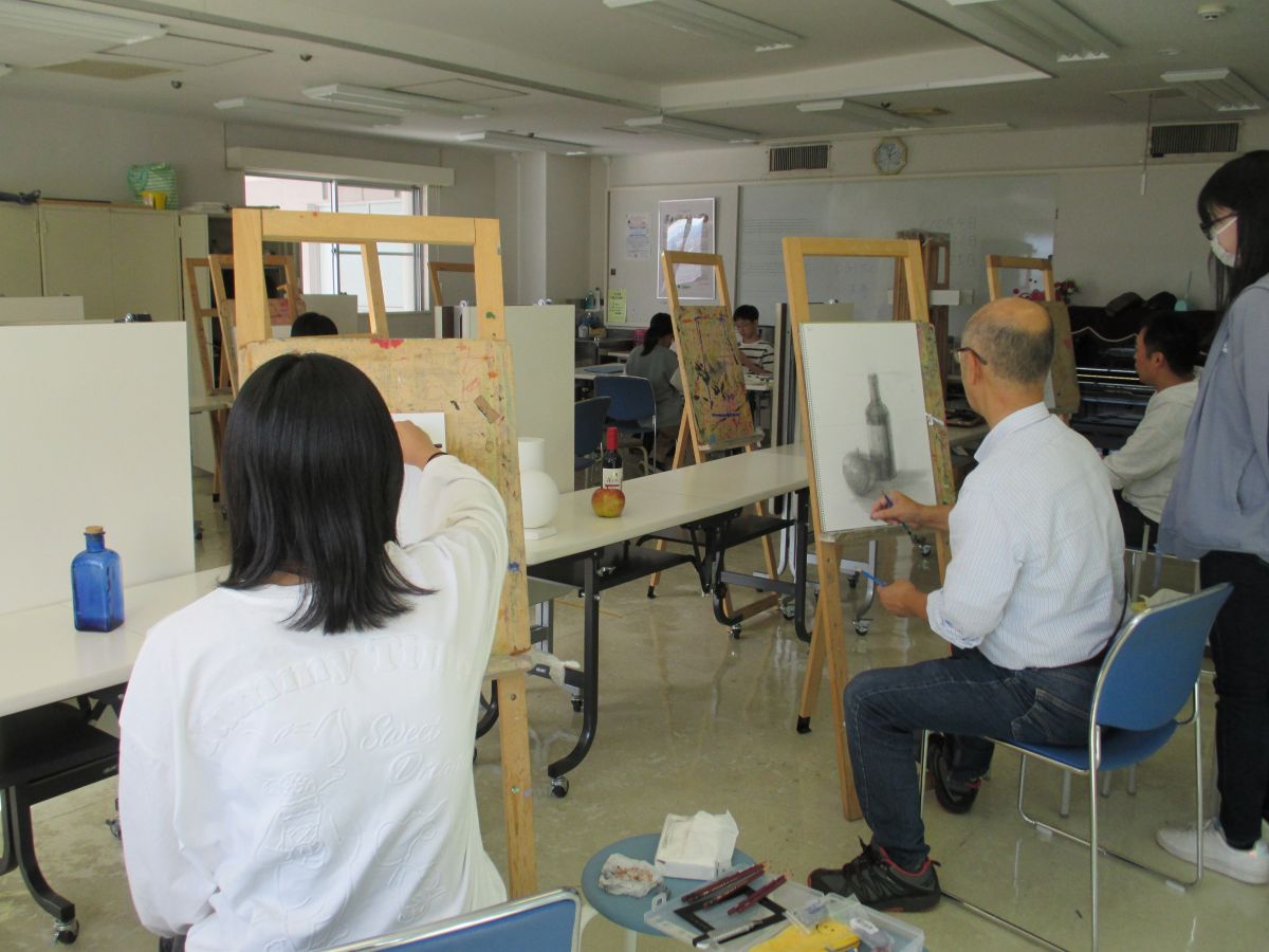 好きな画材で 基礎デッサン 春の新講座 3/21(土)説明会