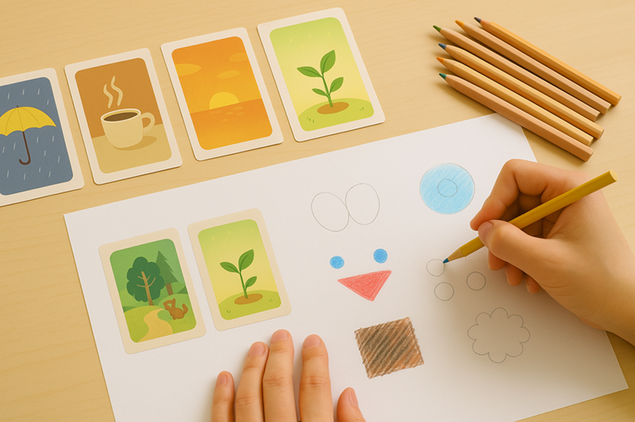 今の気持ちを色にする 心がゆるむ塗り絵セラピー