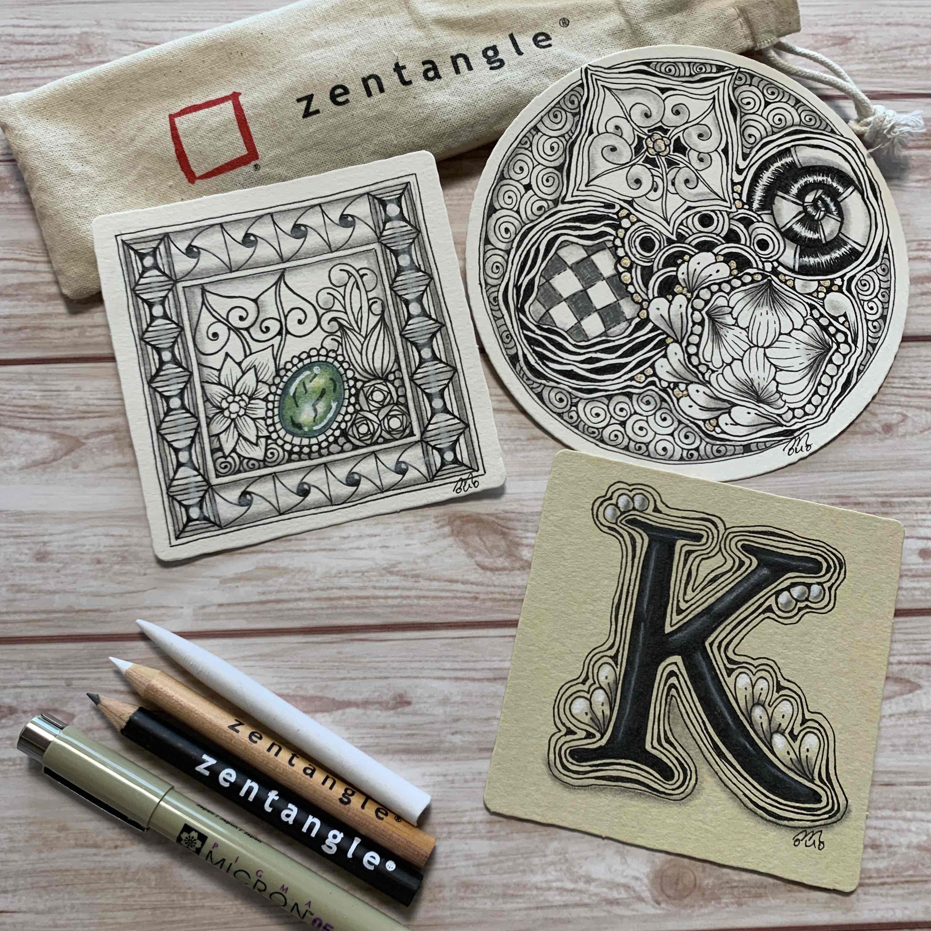 楽しもうゼンタングル® 新春の新講座 体験会2/21(土)