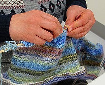 ゆっくりマイペースで! 手編み①<初心者>