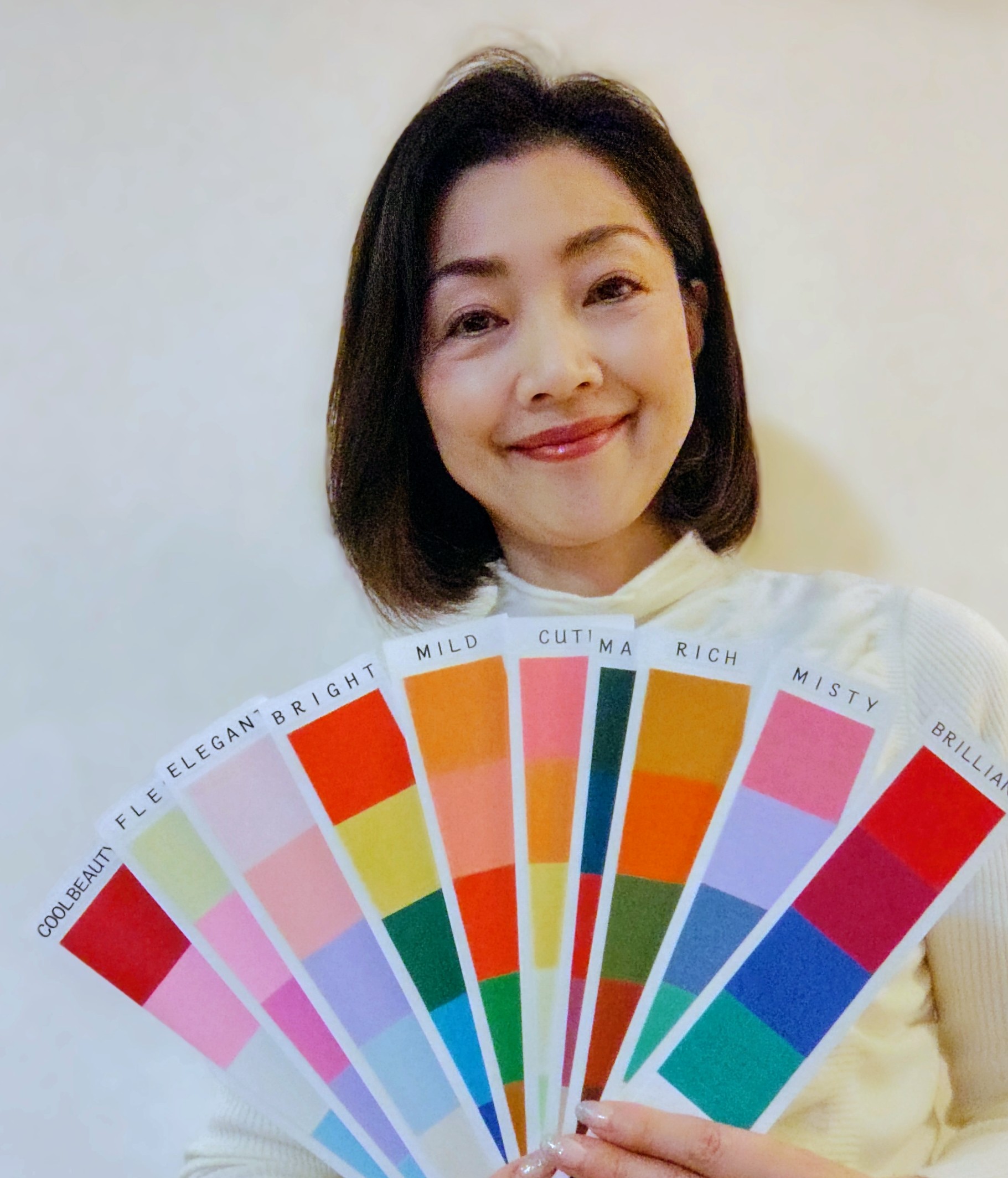 新春の新講座 パーソナルカラー【全3回】 1月30日(金)スタート