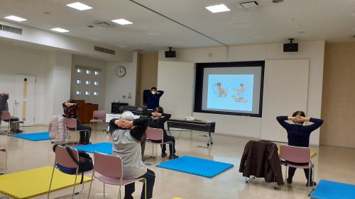効果的な健康づくり 理学療法士の運動教室