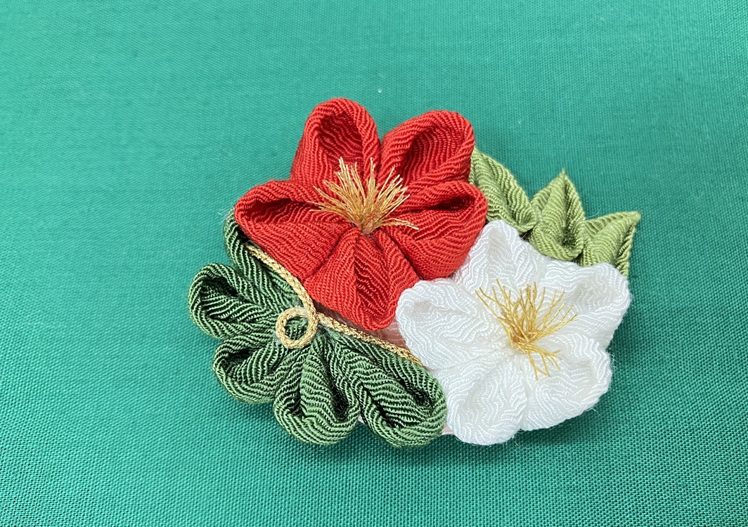 季節を楽しむ つまみ細工 HP限定企画講座 1/9(金)スタート予定