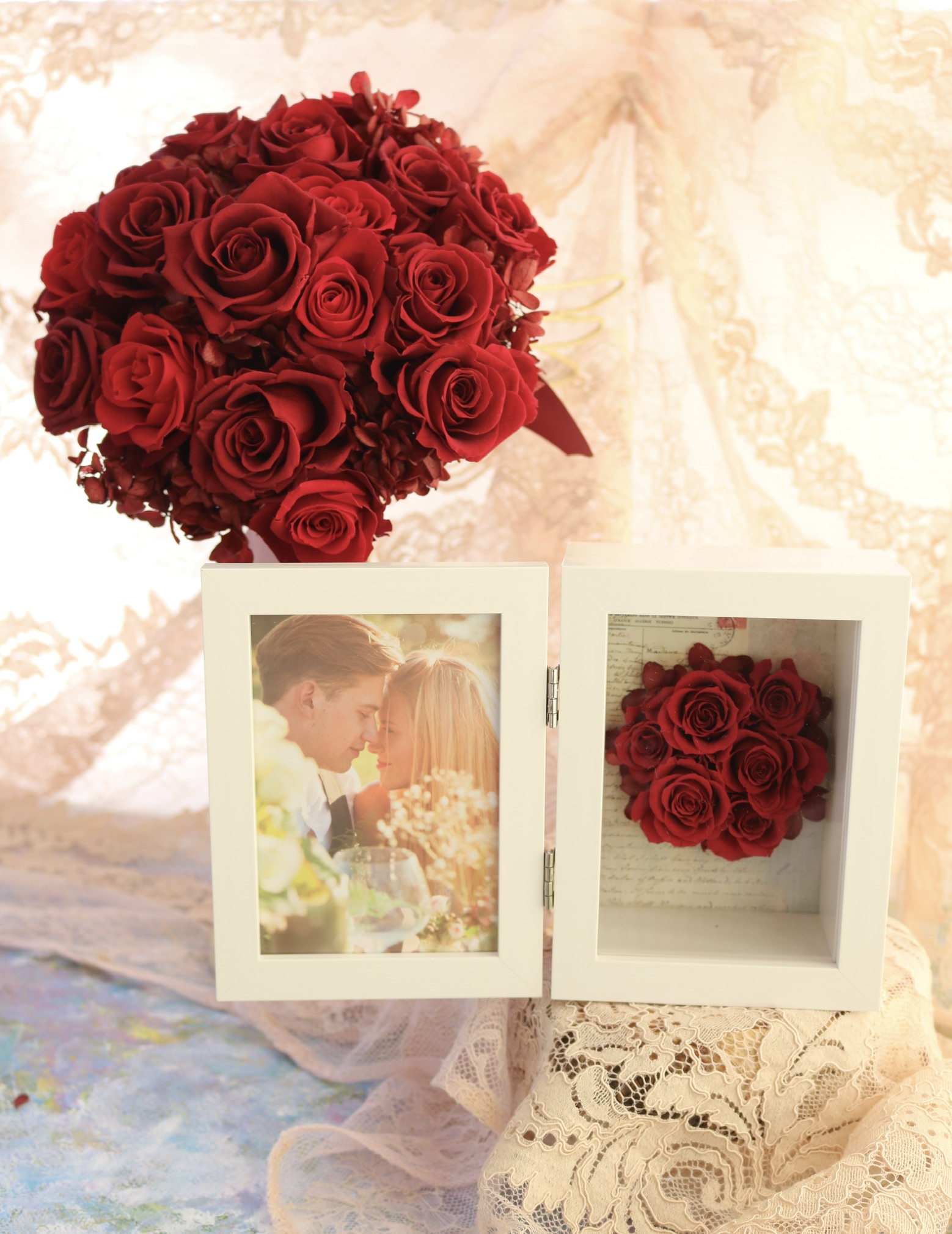 季節を感じる プリザーブドフラワー