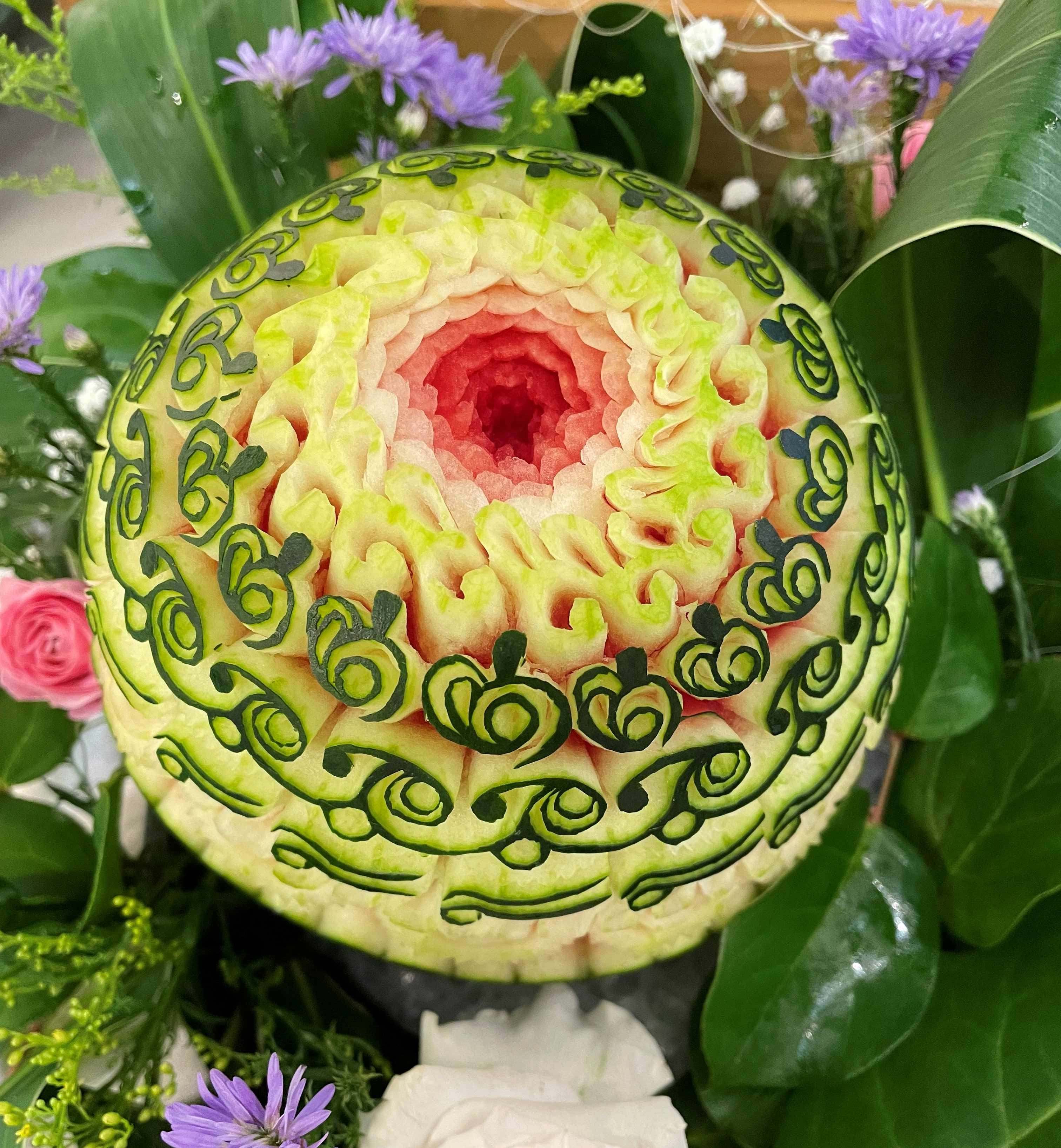 フルーツ・ベジタブル&ソープカービング(月曜クラス)