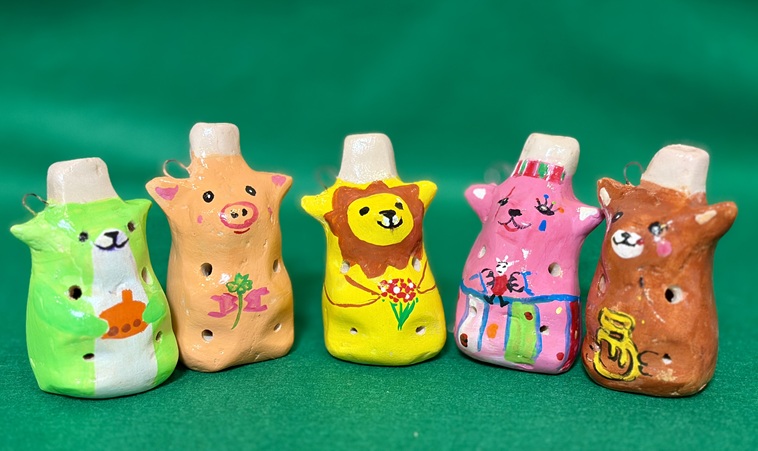 描いて楽しむ私だけのオカリナ 絵付けオカリナ教室 春号スペシャル講座 3/31(火)特別体験会