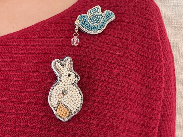 基礎からゆっくり丁寧に ビーズ刺繍を楽しもう